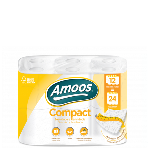 AMOOS COMPACT (48 Rolos)