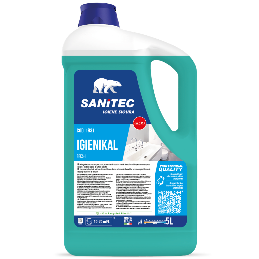 Sanitec Igienikal Fresh | Citrico Perfumado 5L | DMC Higiene