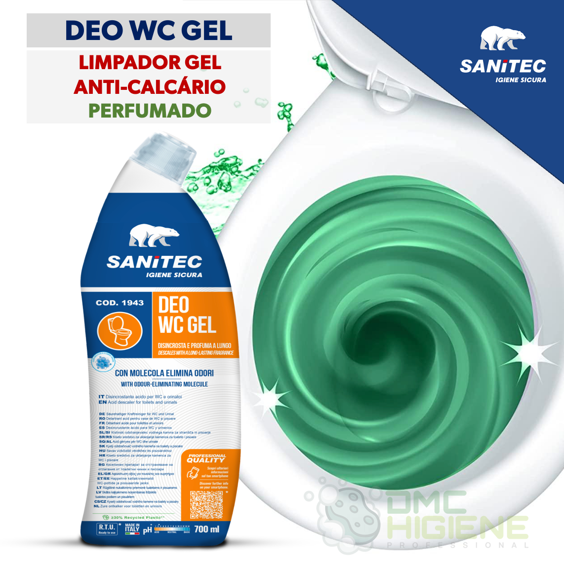 SANITEC DEO WC GEL