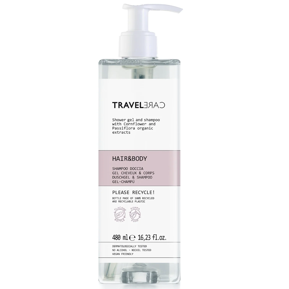 TRAVELCARE HAIR & BODY 480ml