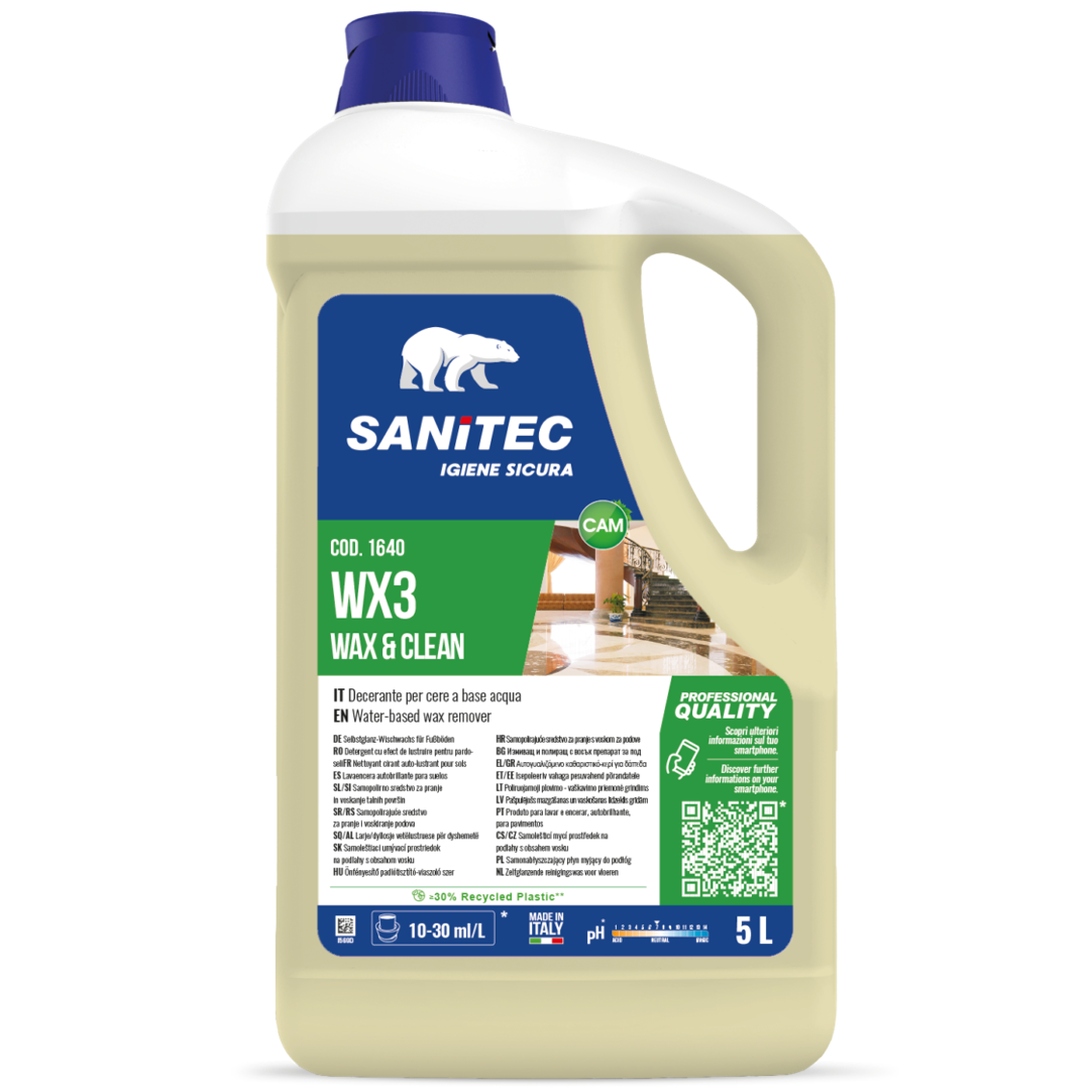 SANITEC WX3 WAX & CLEAN